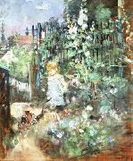 Berthe Morisot, Child among Staked Roses